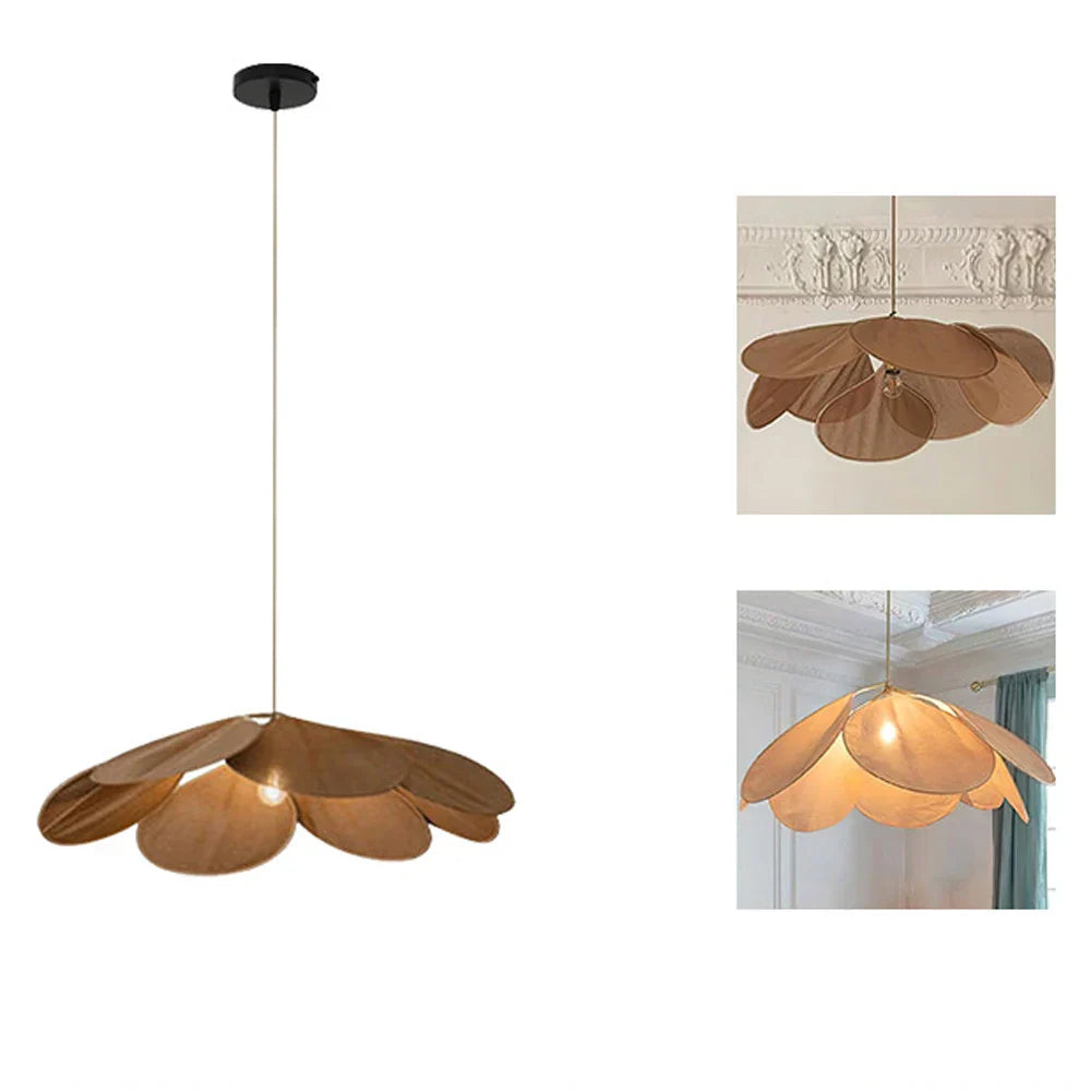 Thelittleesse™ Petal Pendant Light – Elegant Floral Ceiling Lamp for Soft Ambient Interiors
