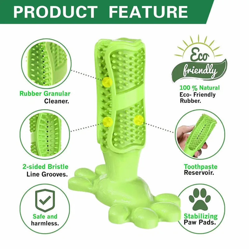 CalmingTeeth - Durable Dog Chew Toy Toothbrush