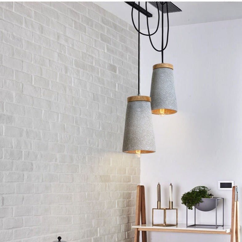 UrbanAura – Stylish Cement Pendant Lamp