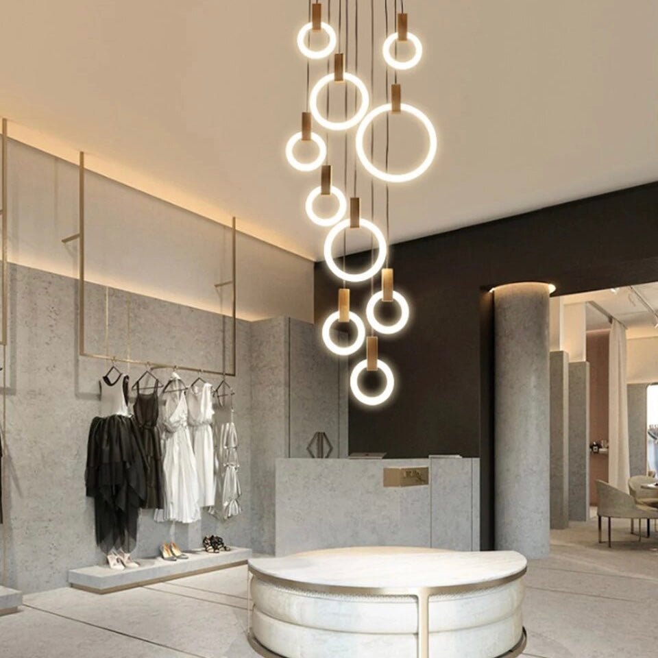 NatureLuxe - Wooden Chandelier for Elegant Illumination