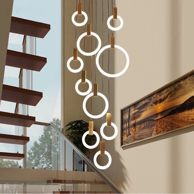 NatureLuxe - Wooden Chandelier for Elegant Illumination