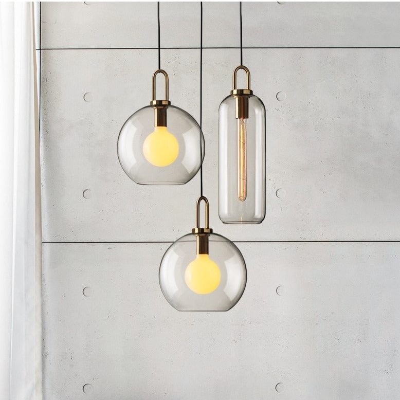 LumiGlaze - Sleek Glass Lamp for Modern Ambiance