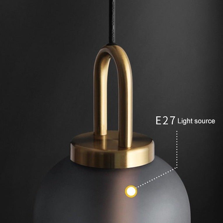 LumiGlaze - Sleek Glass Lamp for Modern Ambiance