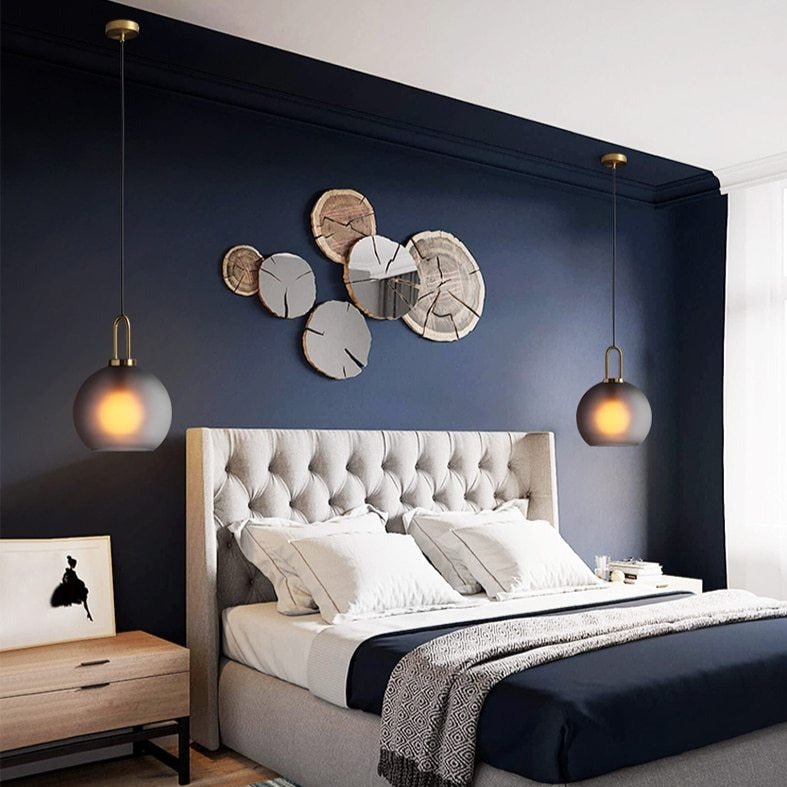 LumiGlaze - Sleek Glass Lamp for Modern Ambiance
