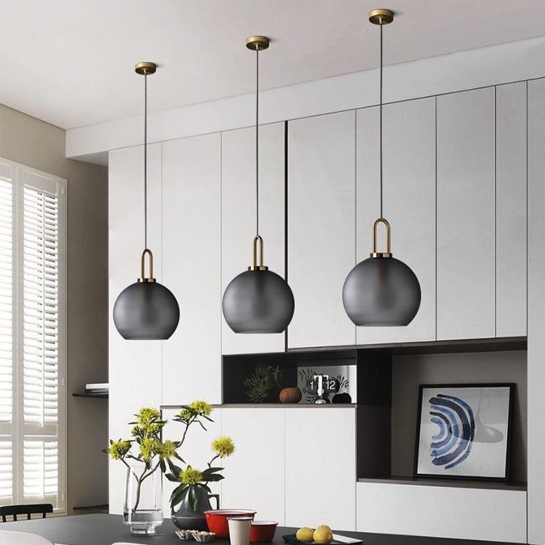 LumiGlaze - Sleek Glass Lamp for Modern Ambiance