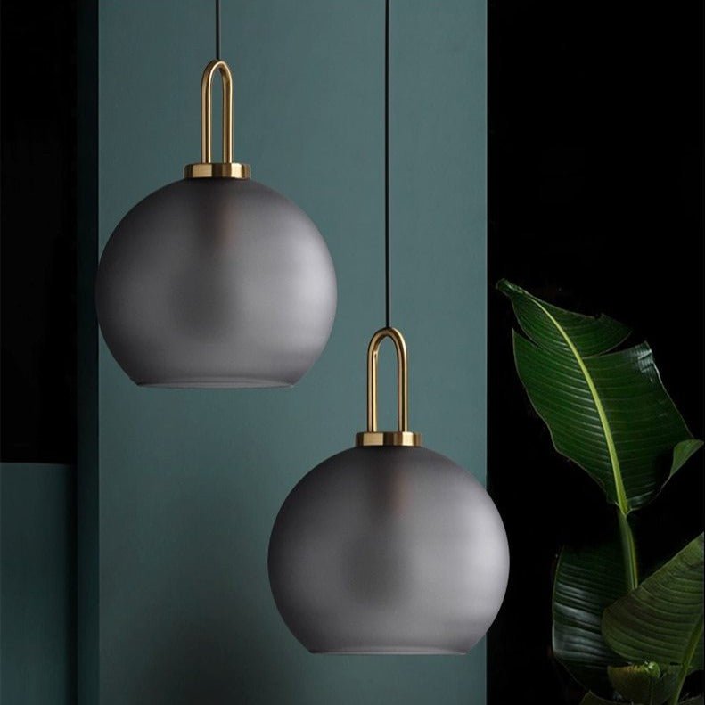 LumiGlaze - Sleek Glass Lamp for Modern Ambiance