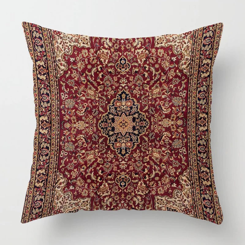 Cushion cover with Moroccan Ethno pattern | LuxeEthnic
