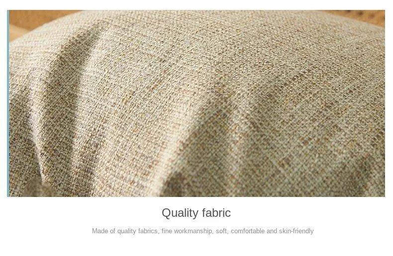 Minimal Linen Cushion Cover with Tassels │ Nordic Home Soft Decorative Pillowcase