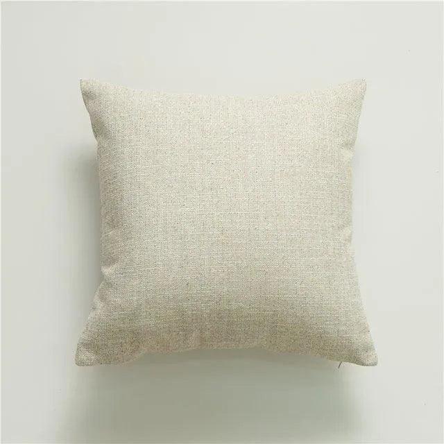 Minimal Linen Cushion Cover with Tassels │ Nordic Home Soft Decorative Pillowcase