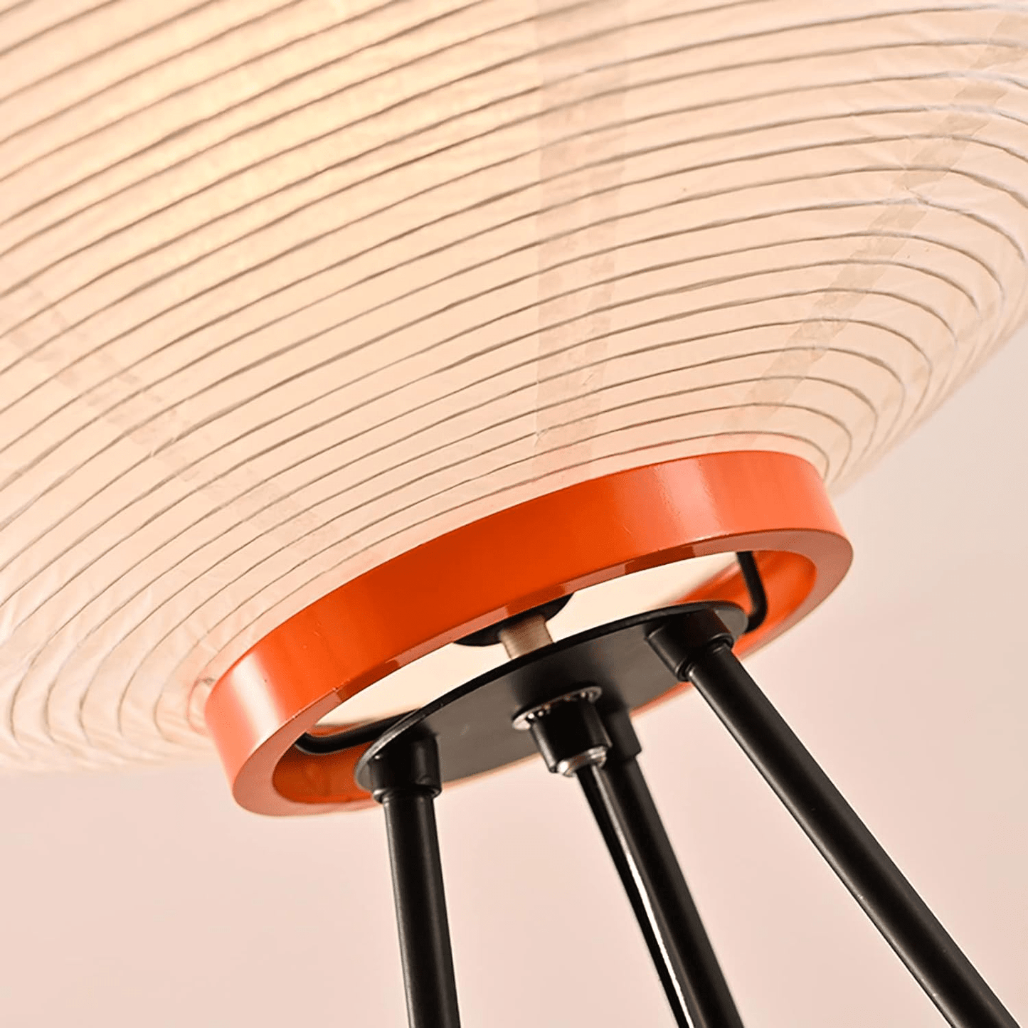 Thelittleesse™ Minimalist Rice Paper Floor Lamp – Soft Ambient Lighting Inspired by Japanese Design
