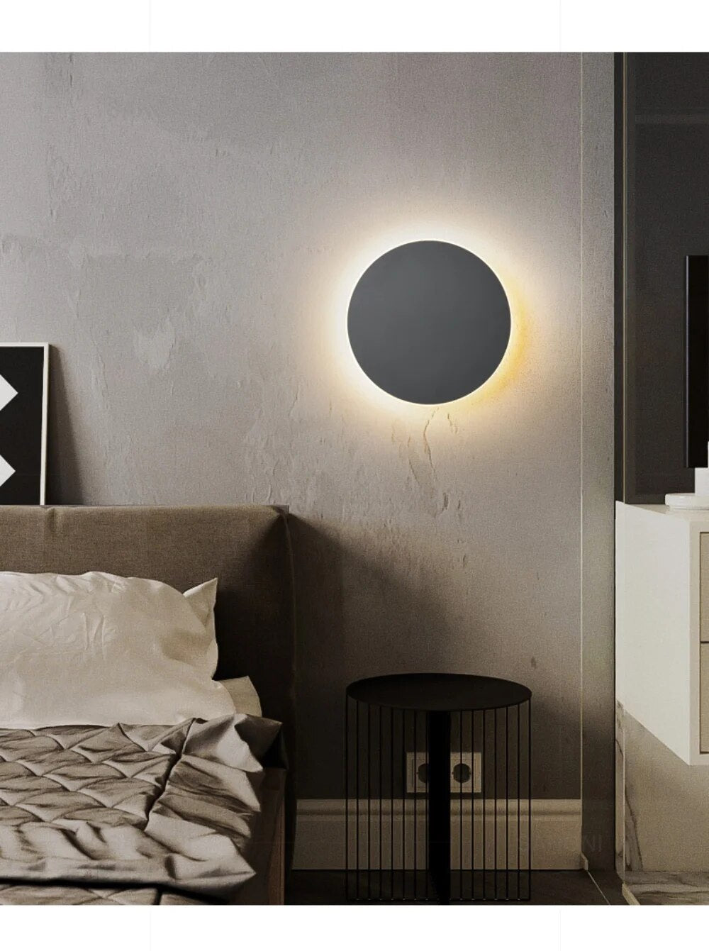 Sleeksphere – Round LED Wall Lamp | Modern Minimalist Lighting | Thelittleesse