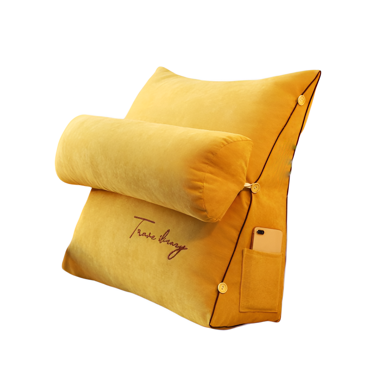 Thelittleesse™ Backrest Reading Pillow – Adjustable Wedge Support for Bed, Sofa & Lounge