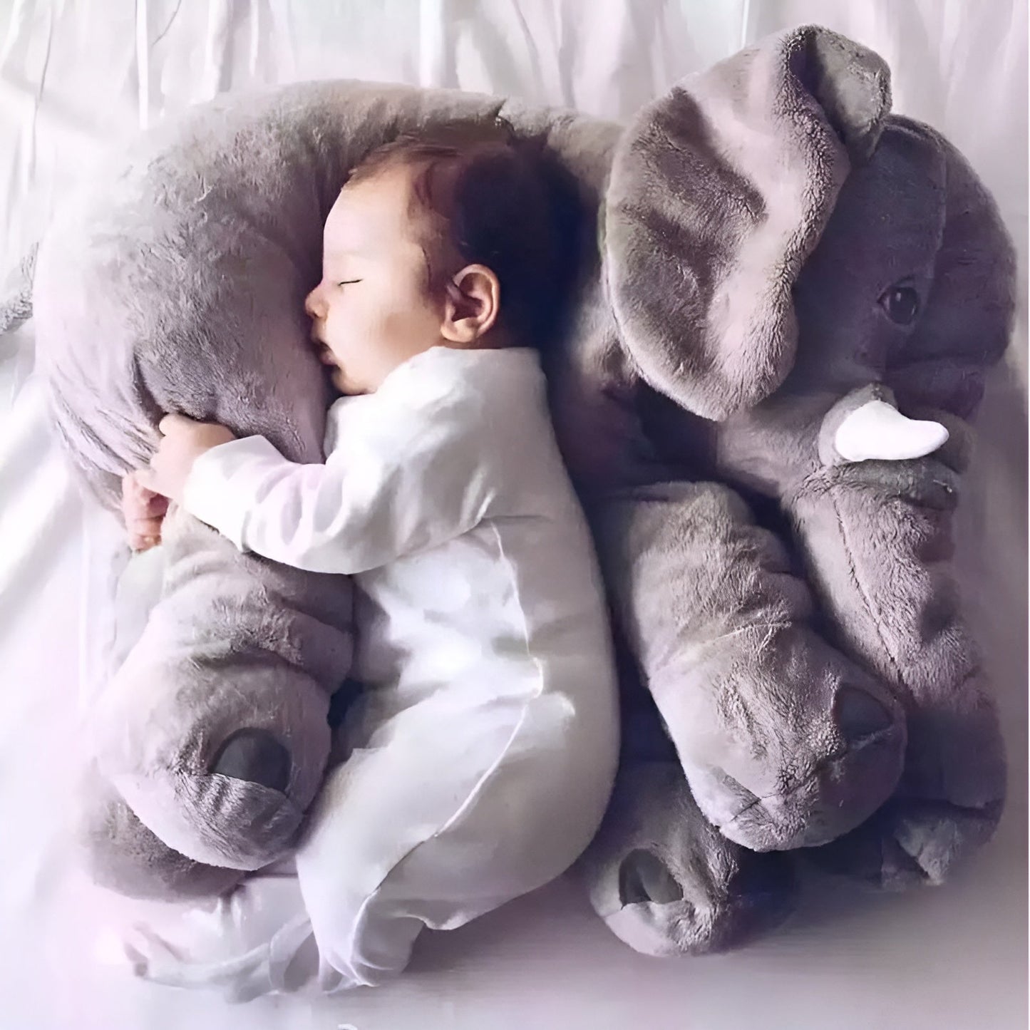 Cuddly elephant | Plush cuddly pillow for babies and toddlers