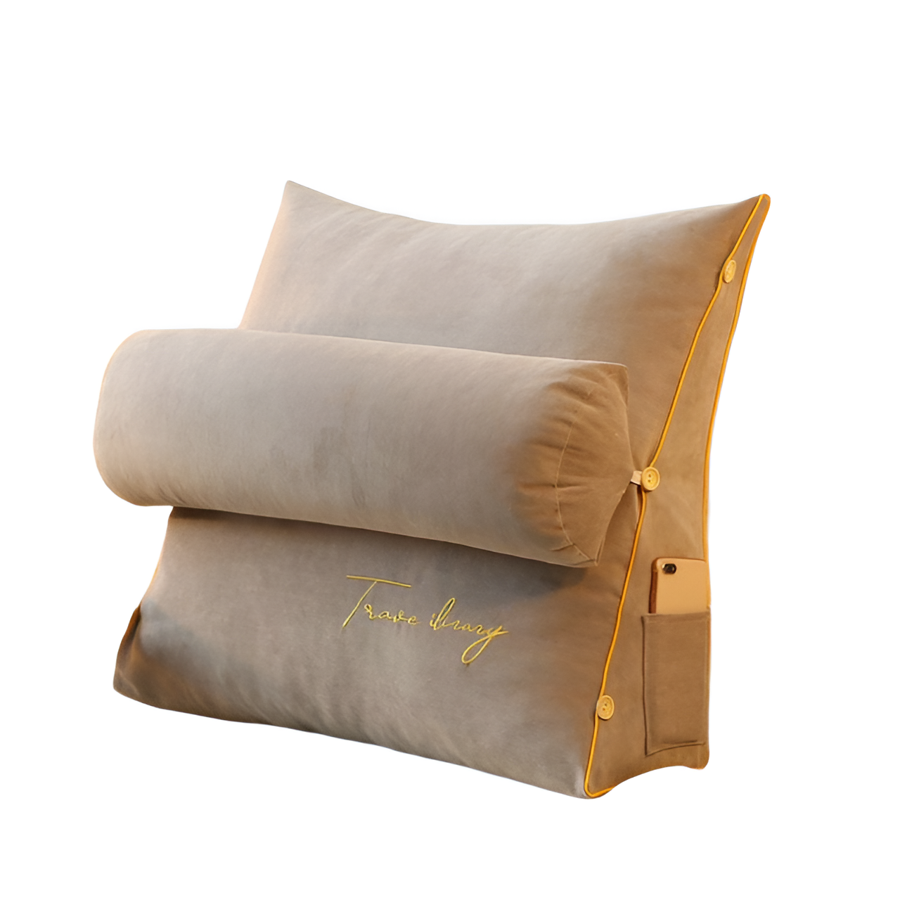 Thelittleesse™ Backrest Reading Pillow – Adjustable Wedge Support for Bed, Sofa & Lounge