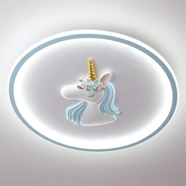 UnicornGlow - Ceiling Lamp with Magical Unicorn Design and Soft Lighting