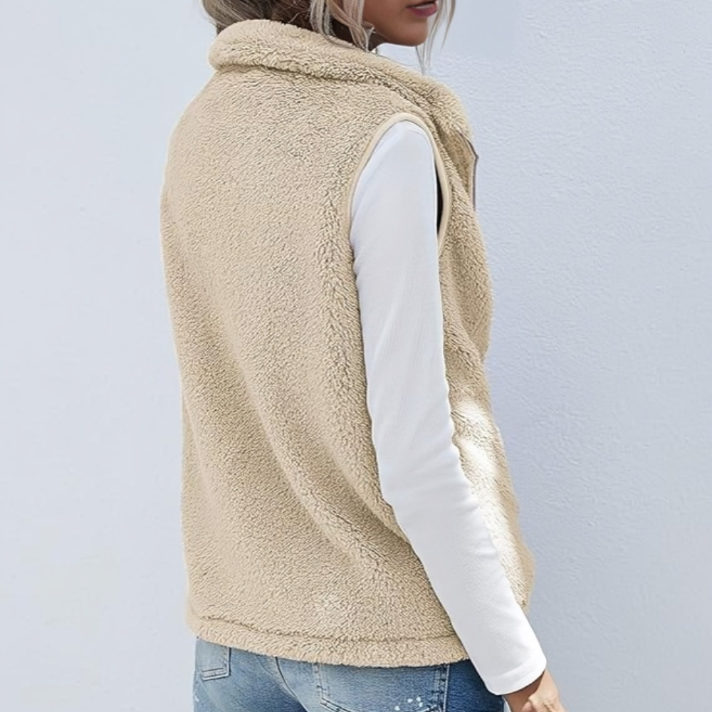 Rhian - Cozy Vest for Women - Warm & Stylish