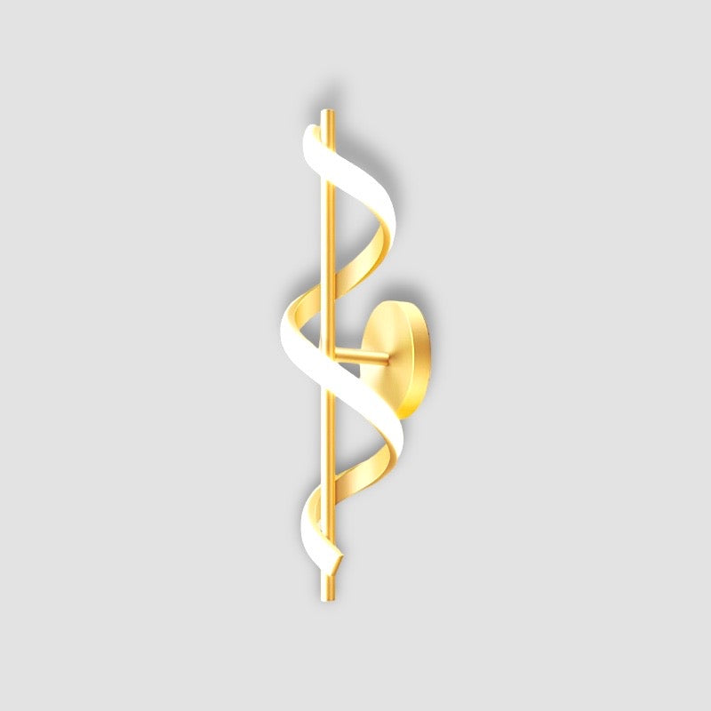 SpiralLume – Minimalist LED Wall Light with a Modern Edge