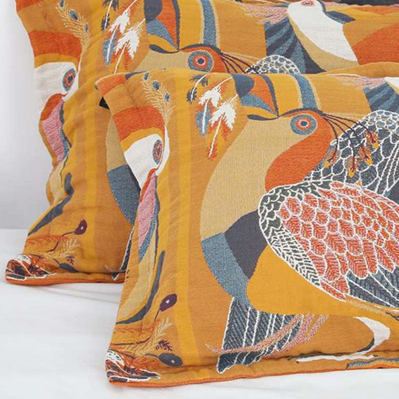 Toucan Bird Pillow Case Pack of 2