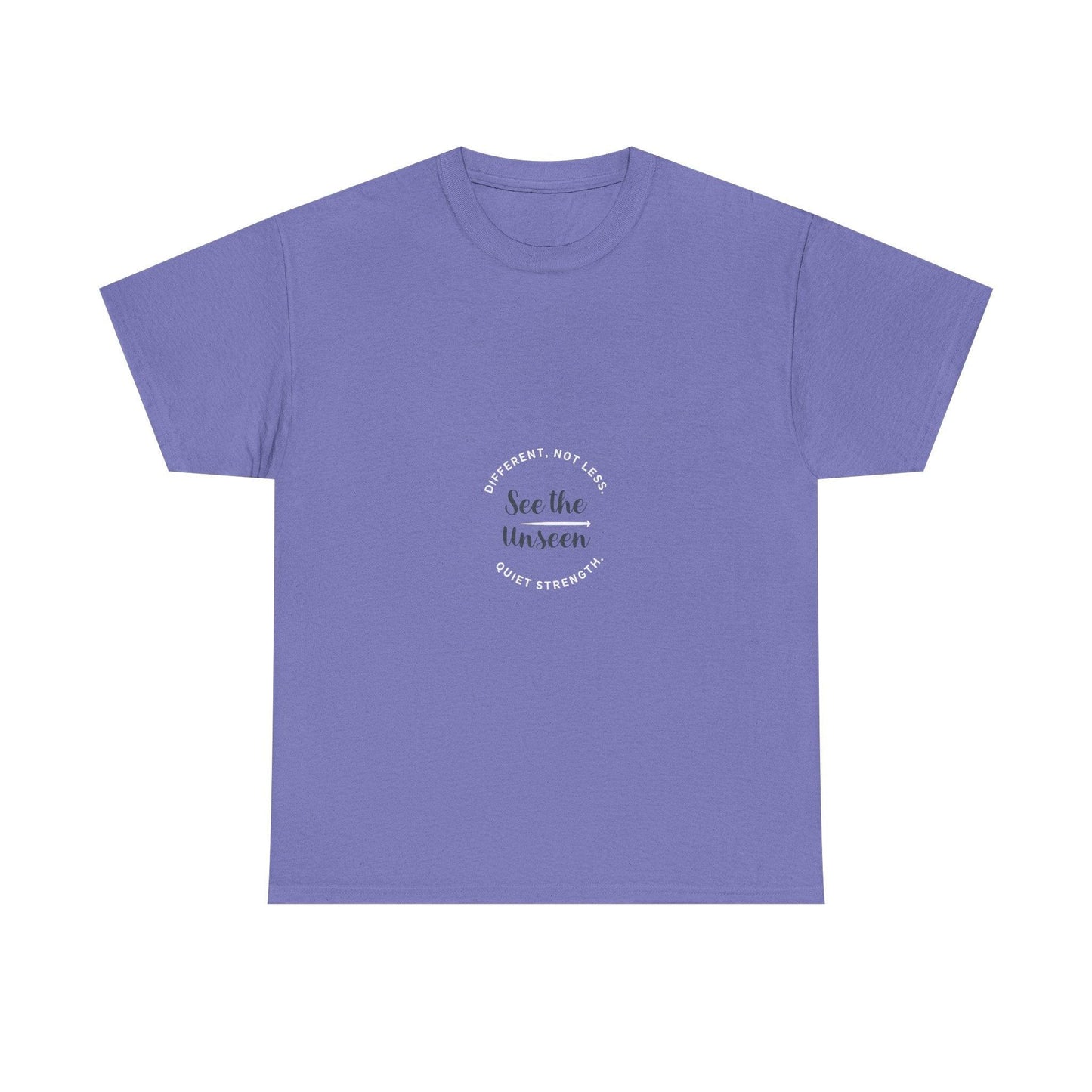"See the Unseen" Autism Awareness T-Shirt – Different, Not Less, Quiet Strength - Thelittleesse