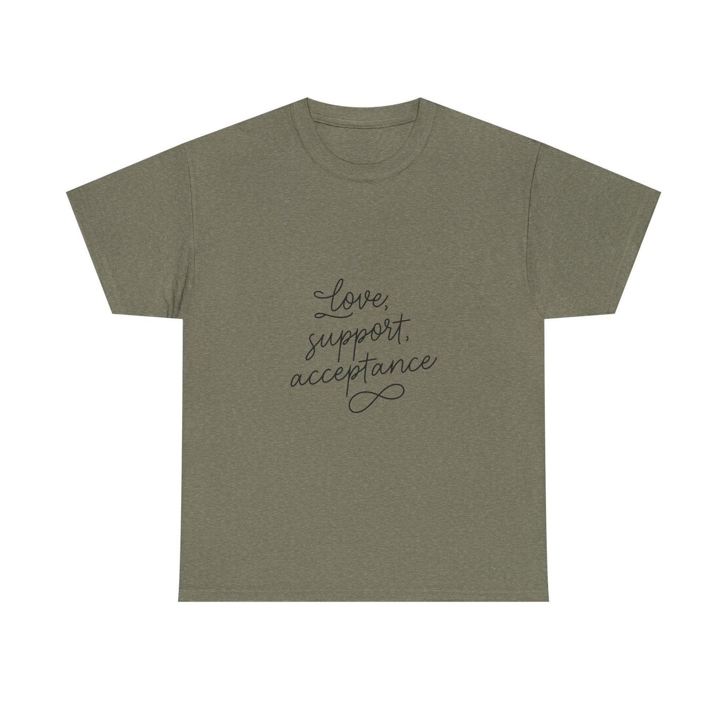 Embrace Love, Support, and Acceptance T-Shirt for Autism Awareness - Thelittleesse