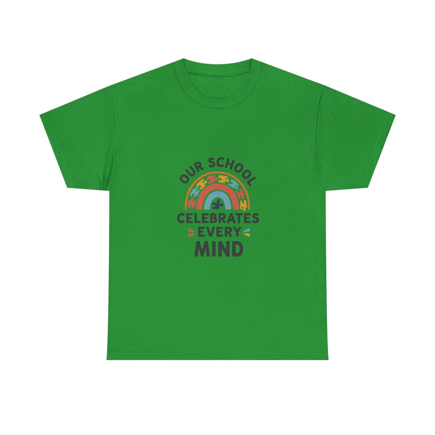 Our School Celebrates Every Mind T-Shirt – Support Autism Awareness - Thelittleesse