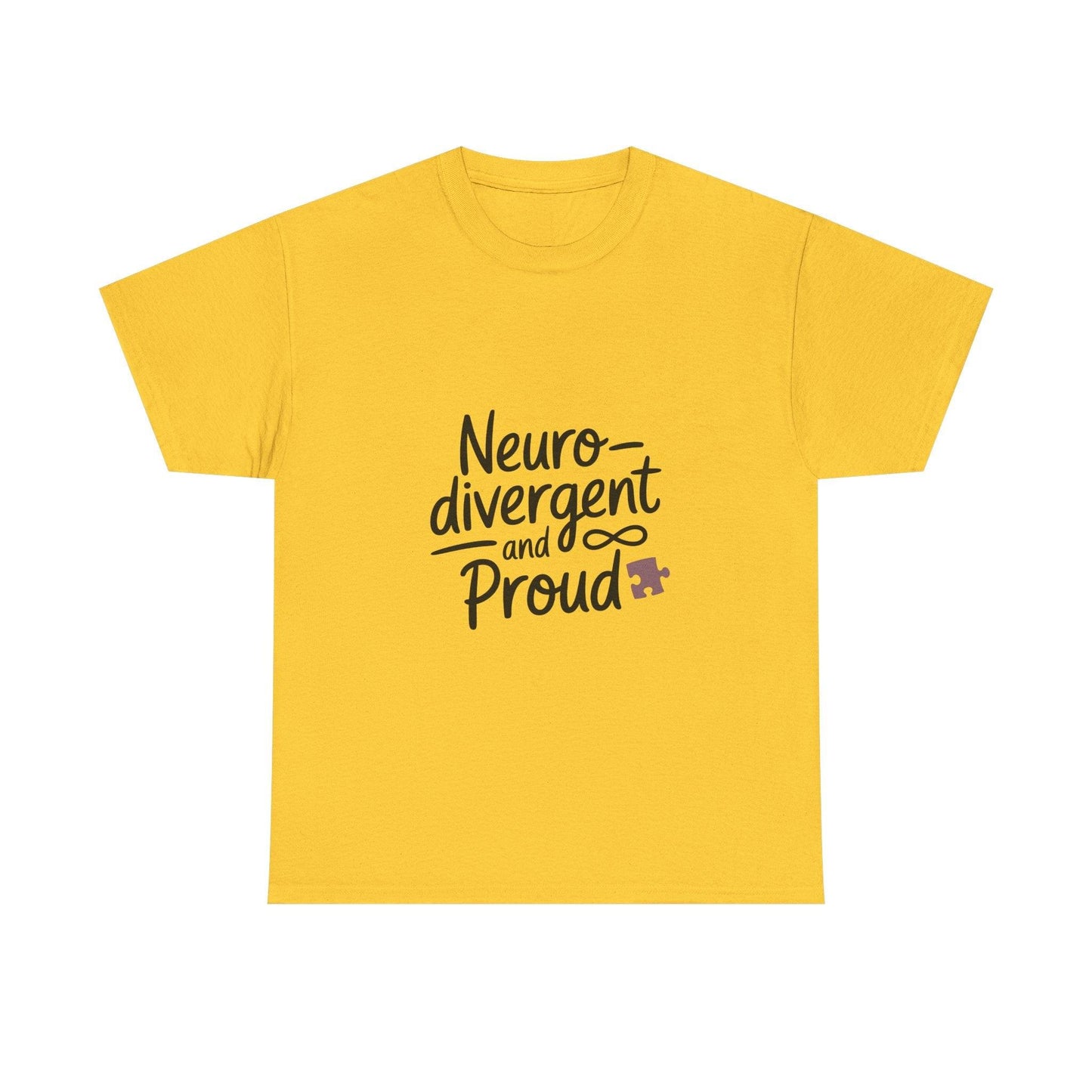 Neurodivergent and Proud T-Shirt – Autism Awareness & Neurodiversity Pride - Thelittleesse