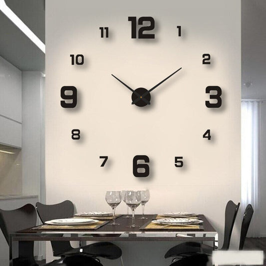 Thelittleesse™ Modern Creative Wall Clock – Silent Quartz Clock for Stylish Home Interiors