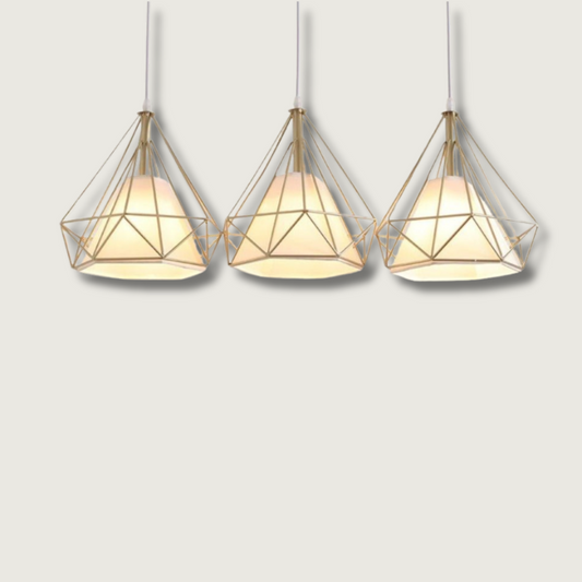 SteelAura – Modern Industrial Ceiling Light