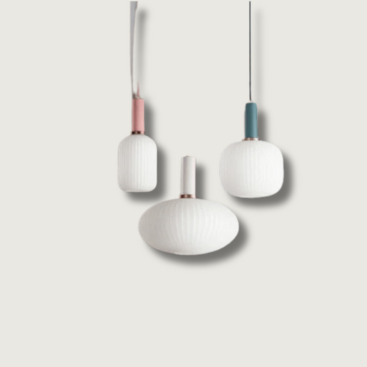LuxePrism – Sleek Glass Pendant Light with a Touch of Luxury