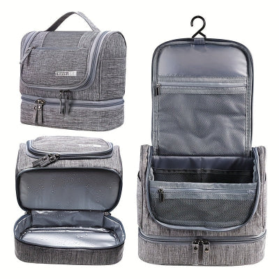 Lux - Large Capacity Hanging Toiletry Organizer - Organized & Travel-Ready