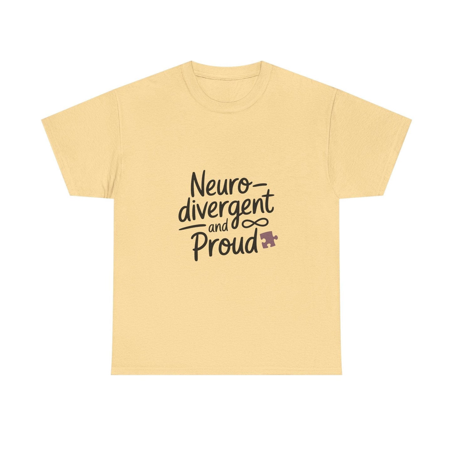 Neurodivergent and Proud T-Shirt – Autism Awareness & Neurodiversity Pride - Thelittleesse