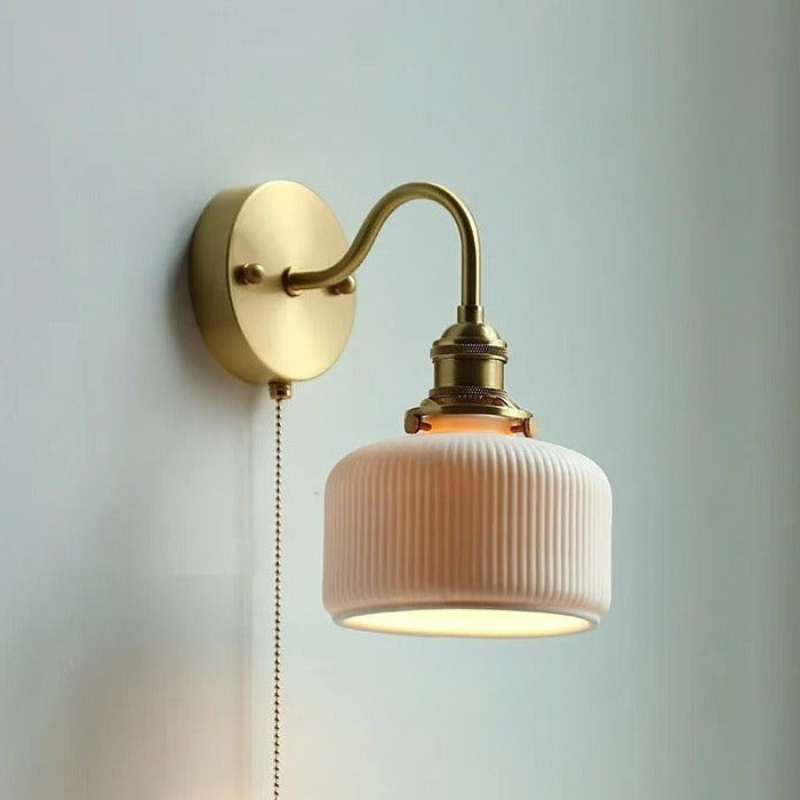 ScandiAura – Stylish Ceramic Wall Light with Nordic Design