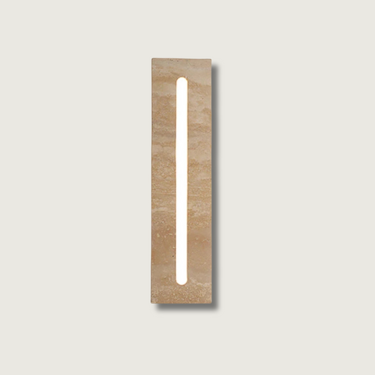 ZenAura – Wabi Sabi Wall Lamp with Marble Accents