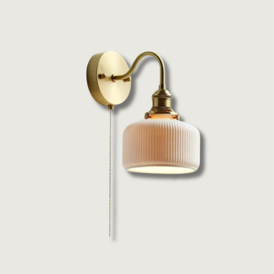 ScandiAura – Stylish Ceramic Wall Light with Nordic Design