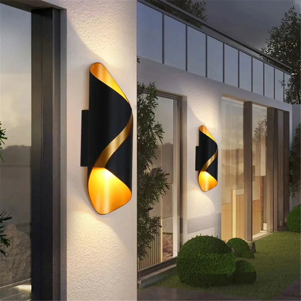 VividAura – Sleek LED Wall Light for Stylish Outdoor Spaces