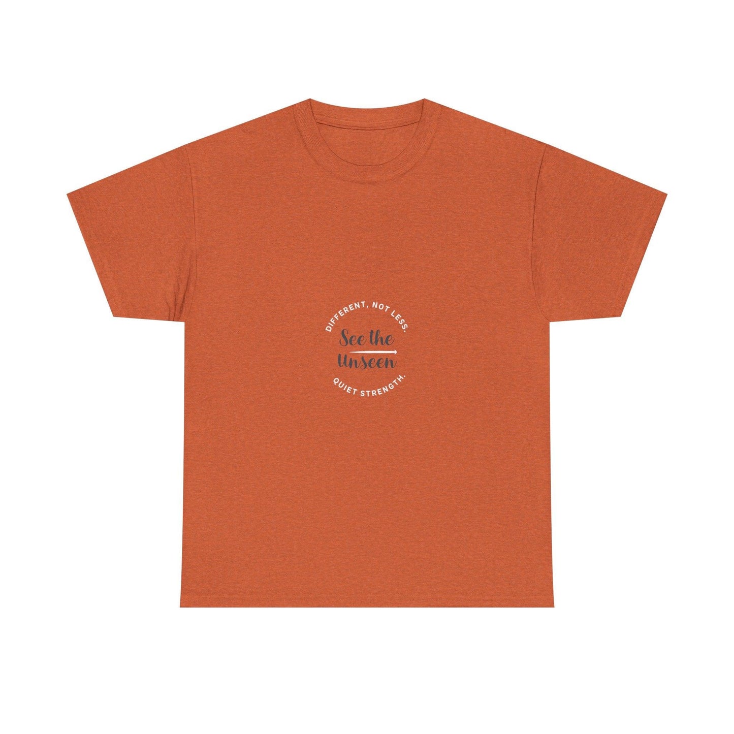 "See the Unseen" Autism Awareness T-Shirt – Different, Not Less, Quiet Strength - Thelittleesse