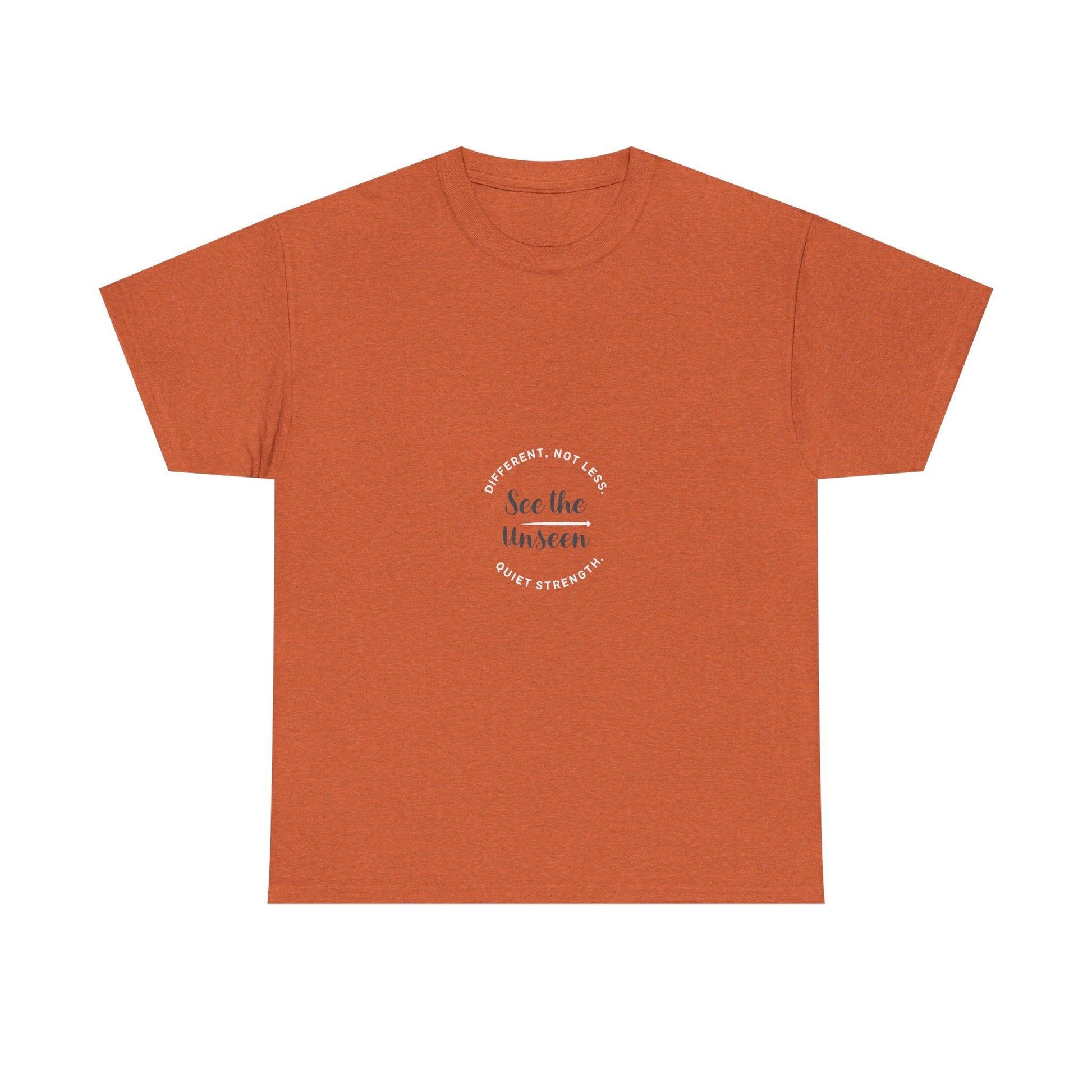 "See the Unseen" Autism Awareness T-Shirt – Different, Not Less, Quiet Strength - Thelittleesse