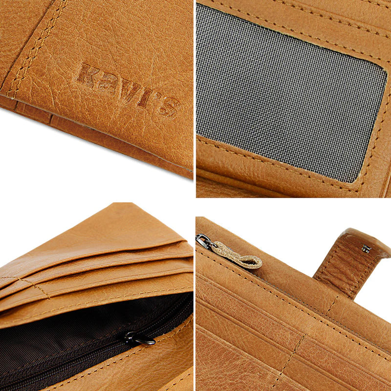 Marie - RFID-Secure Vintage Travel Wallet – Stylish & Safe