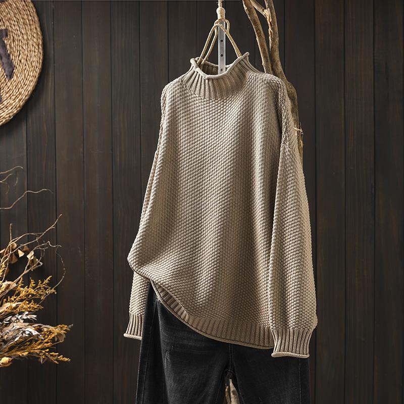 LuxeThread - Elegant Knitted Jumper