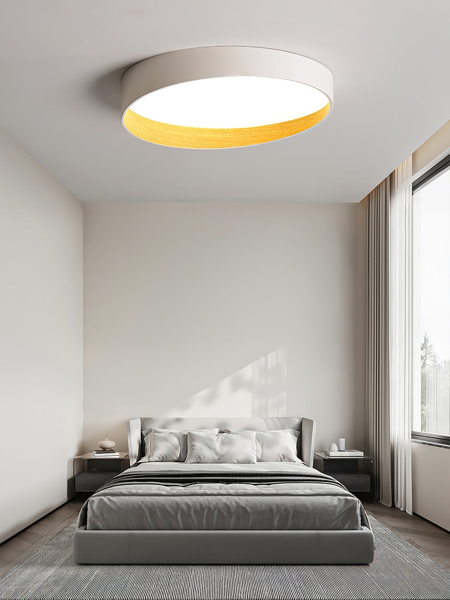 LuxeFinish - Ceiling Lamp with Elegant Design and Soft Glow