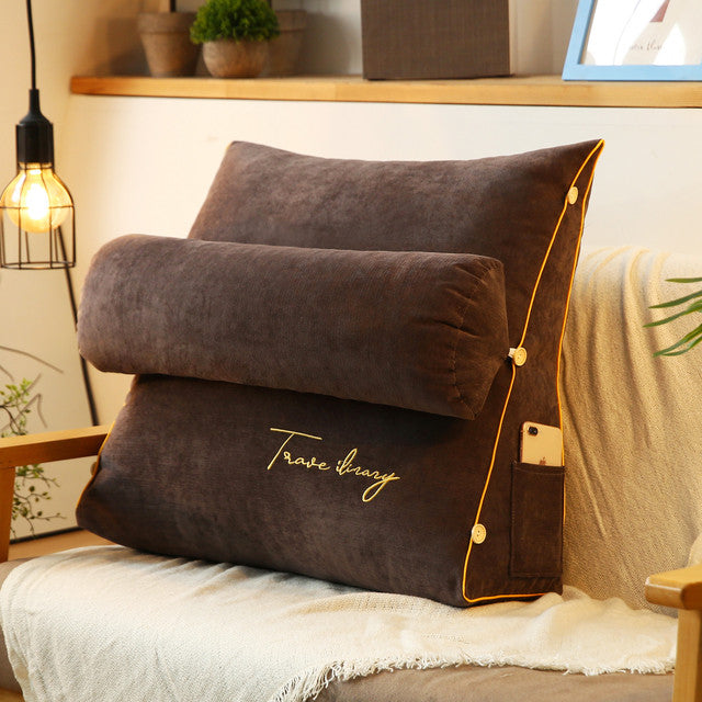 Thelittleesse™ Backrest Reading Pillow – Adjustable Wedge Support for Bed, Sofa & Lounge