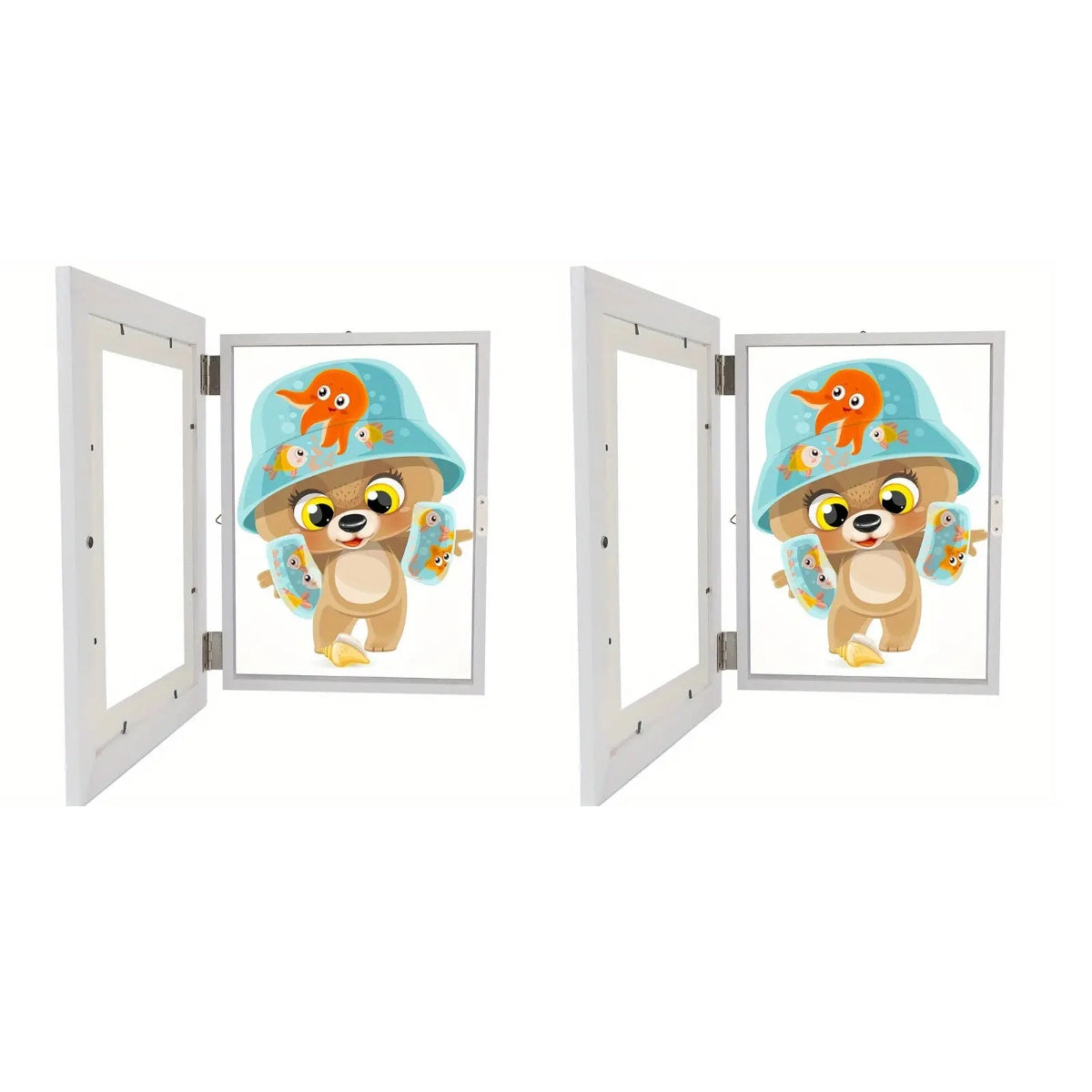 SnapFrame - Set of 2 Magnetic Picture Frames