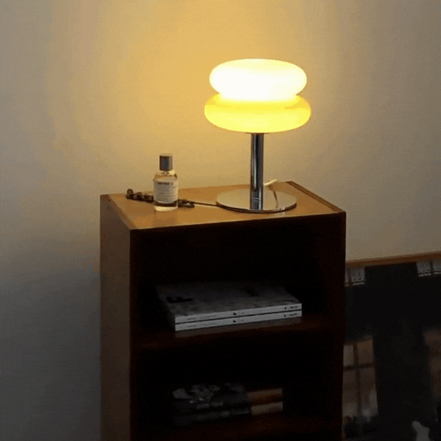 GlamoraLite - Elegant Glass Table Lamp for Your Interior