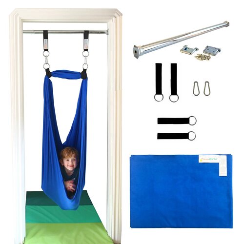 Doorway Therapy Sensory Swing Blue - Sensory Swing Set for Autism