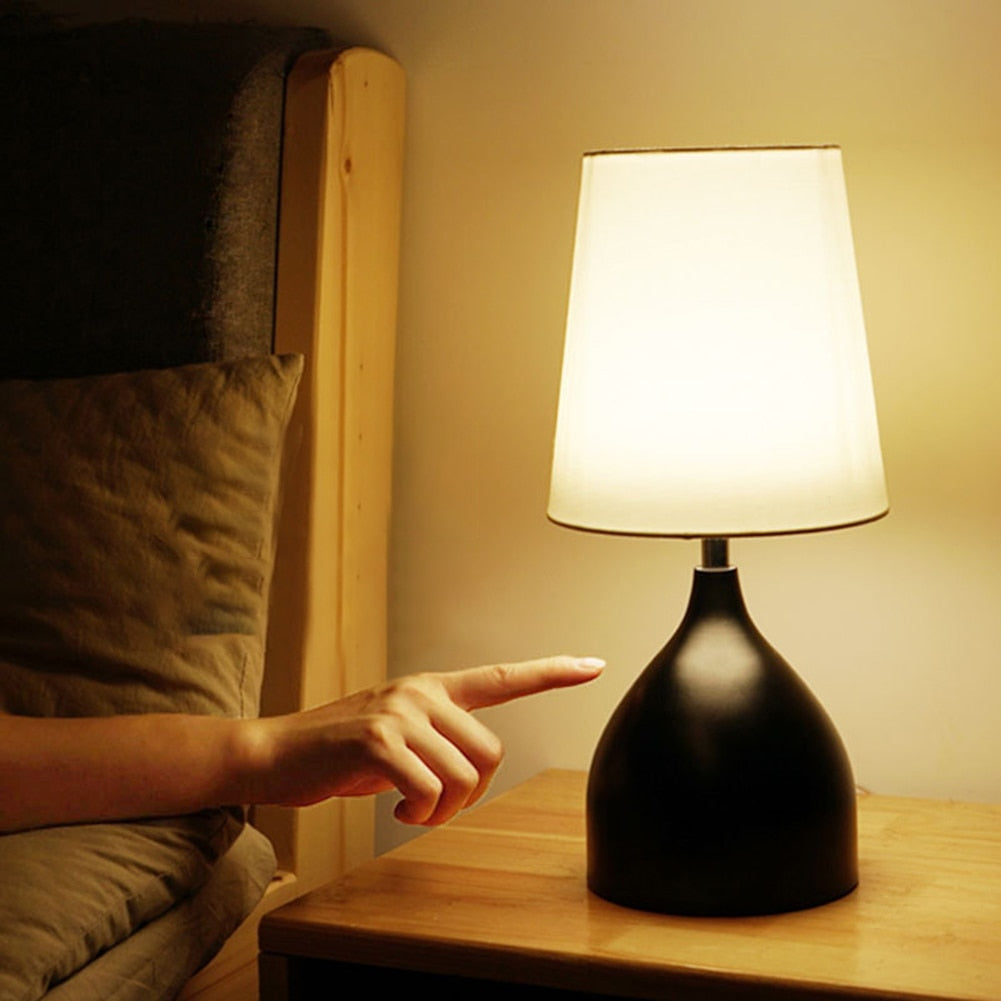 TrendyGlow – Contemporary LED Table Lamp for Bedroom Ambiance