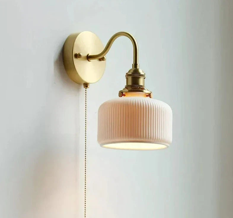 ScandiAura – Stylish Ceramic Wall Light with Nordic Design