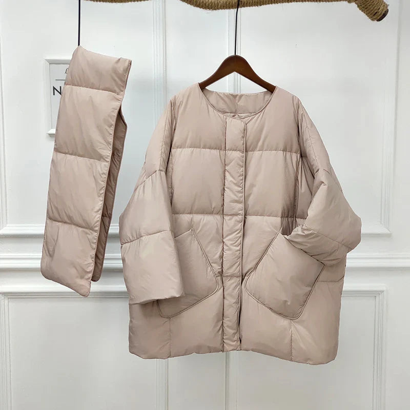 Patty Winter White Duck Down Coat