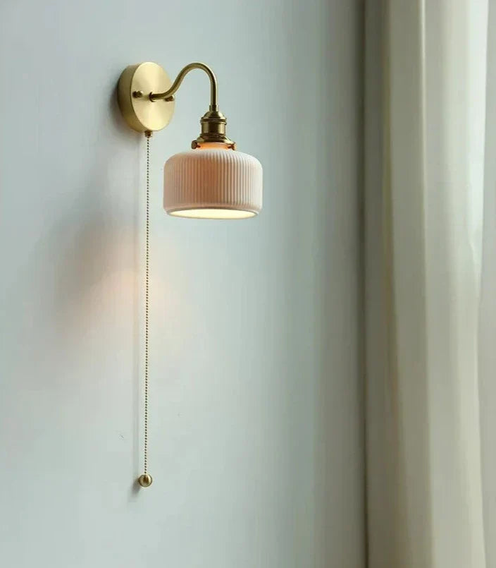 ScandiAura – Stylish Ceramic Wall Light with Nordic Design