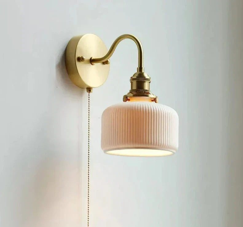 ScandiAura – Stylish Ceramic Wall Light with Nordic Design