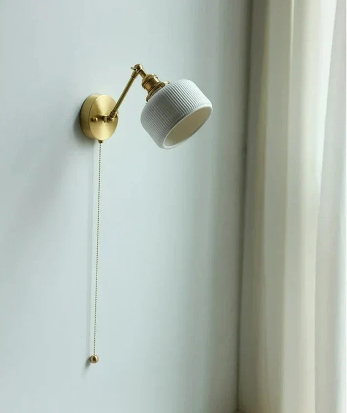 ScandiAura – Stylish Ceramic Wall Light with Nordic Design